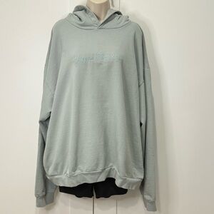 Billie Eilish Blohsh Sweatshirt Happier Than Ever Concert Merch Green XL Hoodie